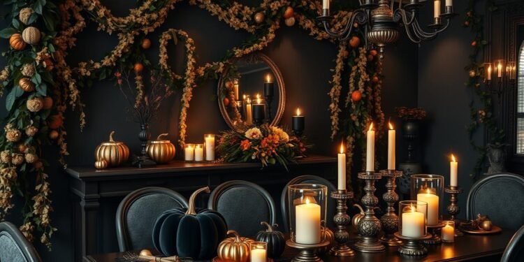 10 Classy Halloween Home Décor Ideas (No Plastic Skeletons Required)